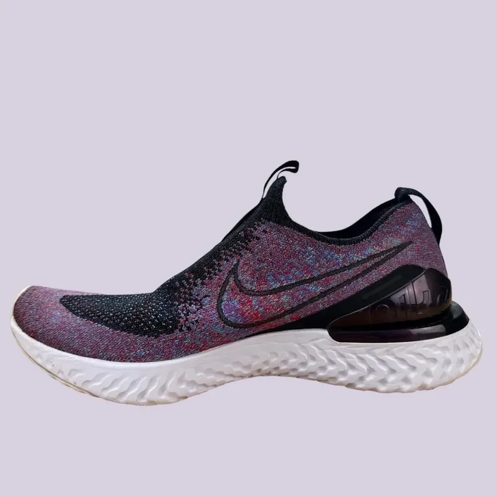 Nike Epic React Phantom Flyknit Blue Void Men Size 9 Slip On Sneakers BV0415-002